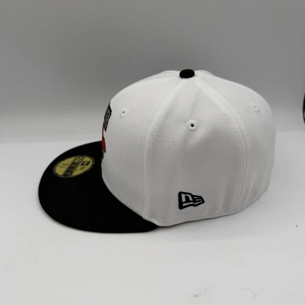 New Era 59Fifty Philadelphia Phillies Hat Cap 7 1/8 White 1996 All Star Game MLB